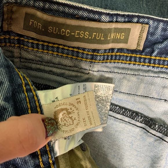 Diesel | Men’s Belther Regular Slim Tapered Jeans - 31W x 32L - Picture 8 of 11